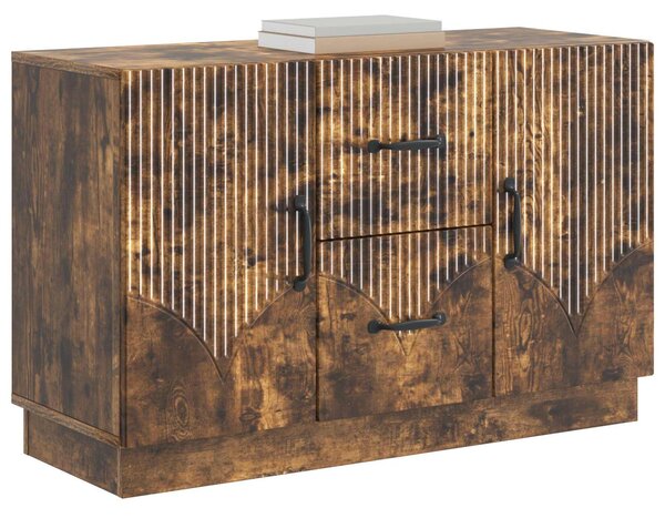 Servírovacia skriňa so zásuvkou Dymový dub 89 x 34,5 x 57 cm