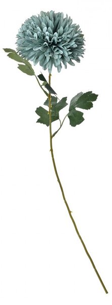Dekorácia umelá kvetina s modrým kvetom - 10*10*54 cm - Clayre & Eef