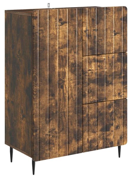 Servírovacia skriňa so zásuvkou Dymový dub 66 x 34,5 x 91,5 cm