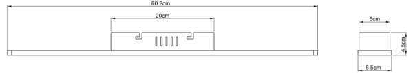 Globo 41509-12 - LED Kúpeľňové stropné svietidlo BURGOS LED/12W/230V IP44