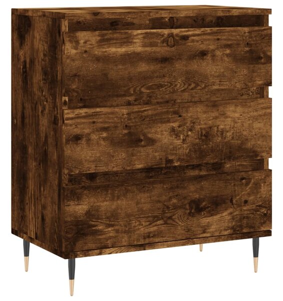 Komoda dymový dub 60x35x70 cm spracované drevo