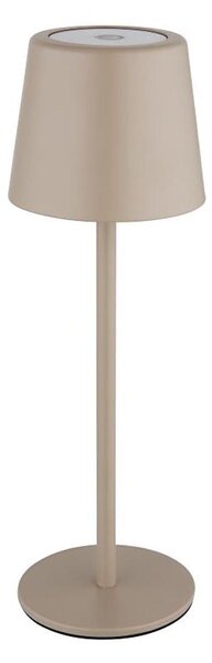 Globo 58482S-LED stmievateľná stolná lampa VAN. 12W/5V 2200mAh IP44 krém