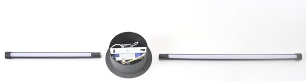 BRILAGI - LED Nástenné svietidlo LUGO DUE LED/9W/230V čierna