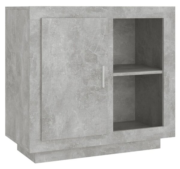 Komoda betónová sivá 80x40x75 cm