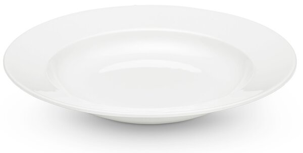 EmaHome MUSCARI Hlboký tanier / priemer 22,5 cm / biely