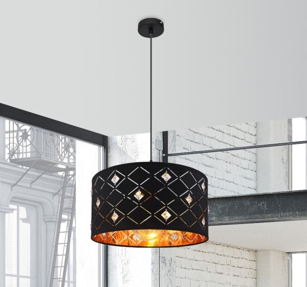 Globo 15448H - Luster na lanku ABBEY 1xE27/60W/230V