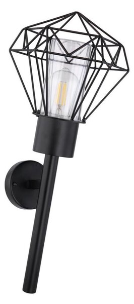 Globo 31355W - Vonkajšie nástenné svietidlo HORACE 1xE27/15W/230V IP44