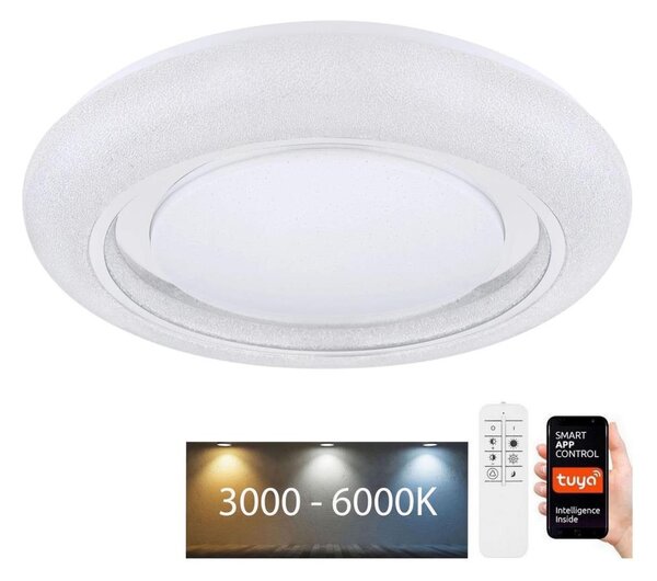 Globo 483111-28SH - LED stmievateľné stropné svietidlo RADA LED/28W/230V + diaľkové ovládanie