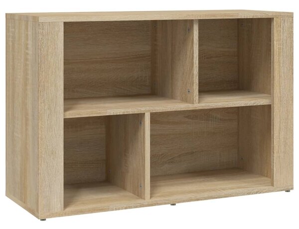 Komoda dub sonoma 80x30x80 cm spracované drevo