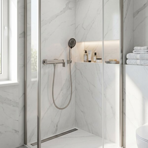Sprchová batéria Rea Hunter Brushed Nickel
