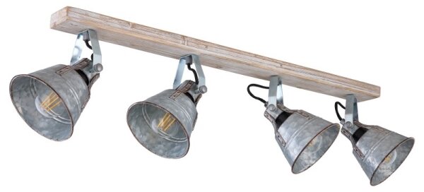 Globo 15366Z-4 - Bodové svietidlo GÜNTHER 4xE27/60W/230V