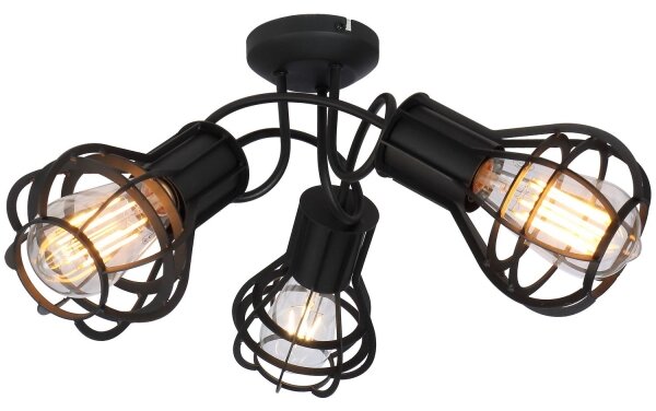 Globo 15388-3D - Bodové svietidlo CLASTRA 3xE27/40W/230V