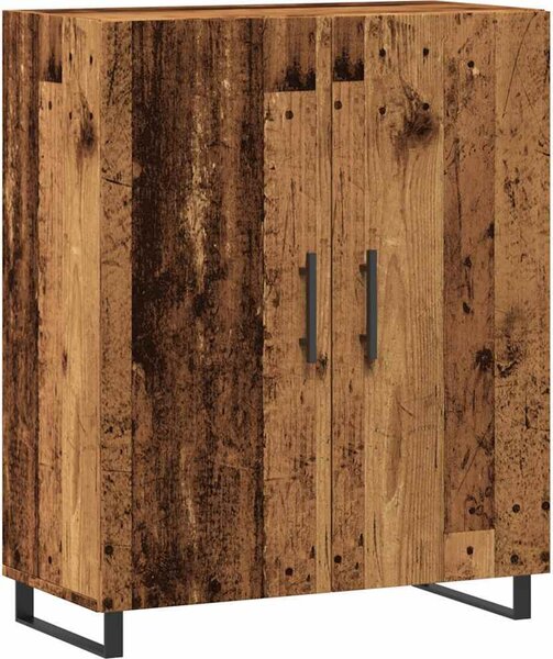 Komoda staré drevo 69,5x34x90 cm kompozitné drevo