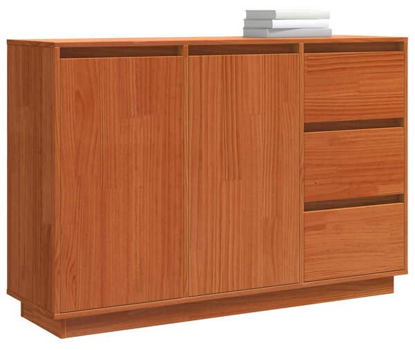 Servírovacia skriňa so zásuvkou Hnedý dub 111 x 34 x 75 cm