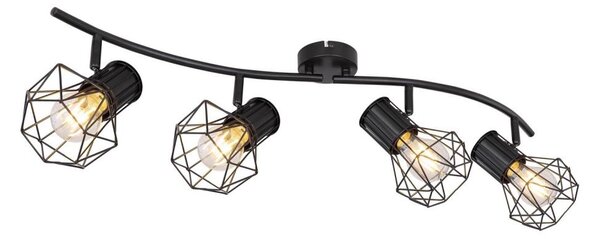 Globo 54017-4 - Bodové svietidlo PRISKA 4xE27/40W/230V