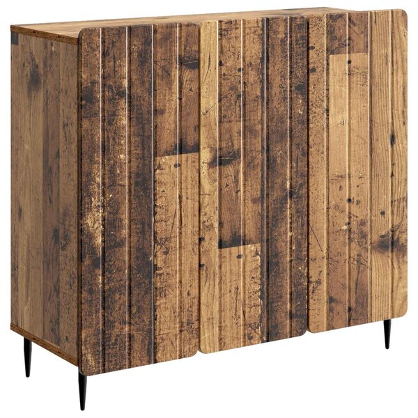 Servírovacia skriňa Staré drevo 89 x 34,5 x 82 cm