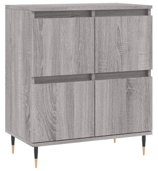 Komoda sivý dub sonoma 60x35x70 cm spracované drevo