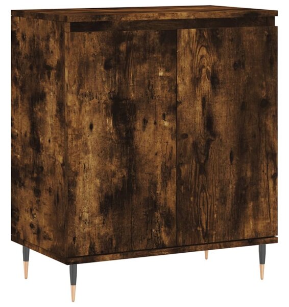 Komoda dymový dub 60x35x70 cm spracované drevo