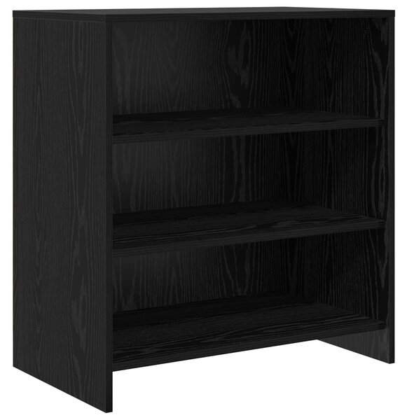 Servírovacia skriňa Čierna 70 x 41 x 75 cm Kompozitné drevo