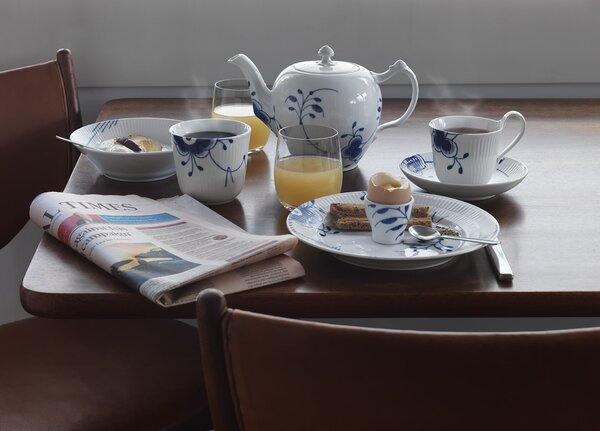 Porcelánové stojančeky na vajíčka Blue Fluted Mega – set 2 ks