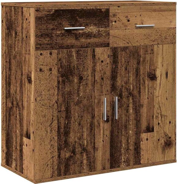Servírovacia skriňa so zásuvkou Staré drevo 78 x 38 x 80 cm