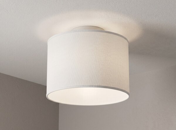 Stropné svietidlo ARDEN 1xE27/15W/230V priemer 25 cm biele