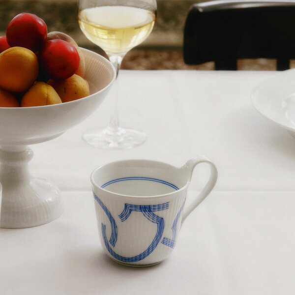 Porcelánový hrnček s uškom MOTIF 330 ml
