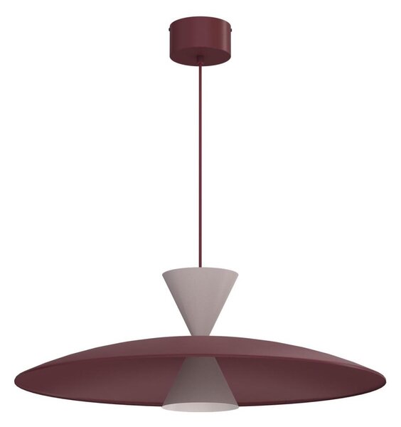Luster na lanku MISTIC 1xGX53/15W/230V bordová