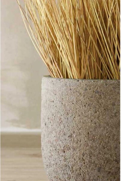 Izbový kvetináč CALDO, vláknocement, 30x27 cm, sivý
