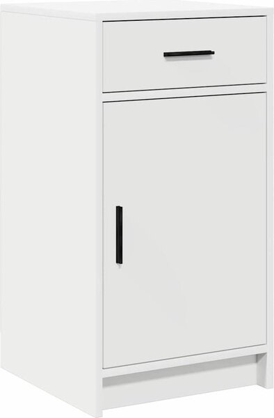 Servírovacia skriňa Biela 40 x 40.5 x 75 cm Kompozitné drevo