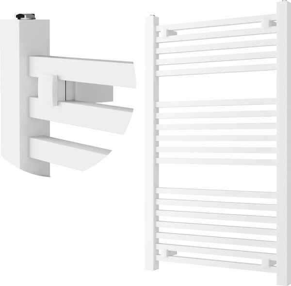 Granitan | Kúpeľňový radiátor Bergen - 100x60 cm - Biely - Moderný dizajn - Praktický a elegantný