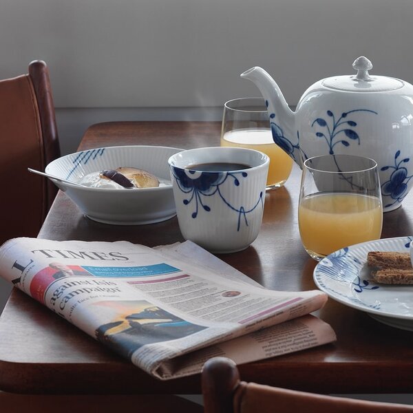 Porcelánový termohrnček Blue Fluted Mega 260 ml