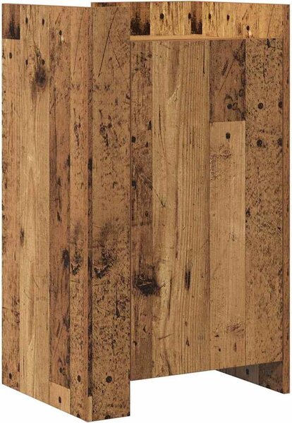 Servírovacia skriňa Staré drevo 45 x 35 x 75 cm