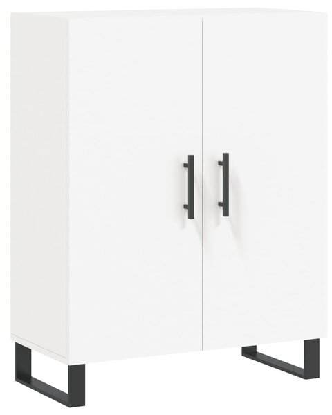 Komoda biela 69,5x34x90 cm kompozitné drevo