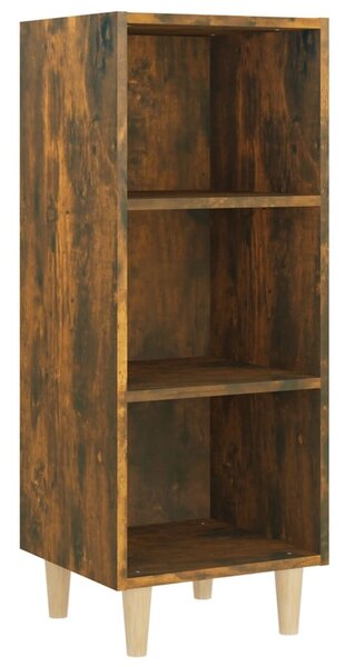 Komoda dymový dub 34,5x32,5x90 cm spracované drevo