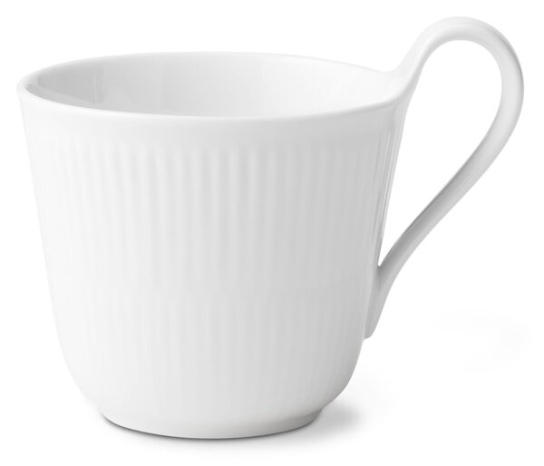 Porcelánový hrnček White Fluted 330 ml