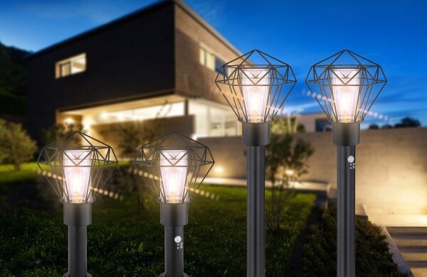 Globo 31356 - Vonkajšia lampa HORACE 1xE27/15W/230V IP44