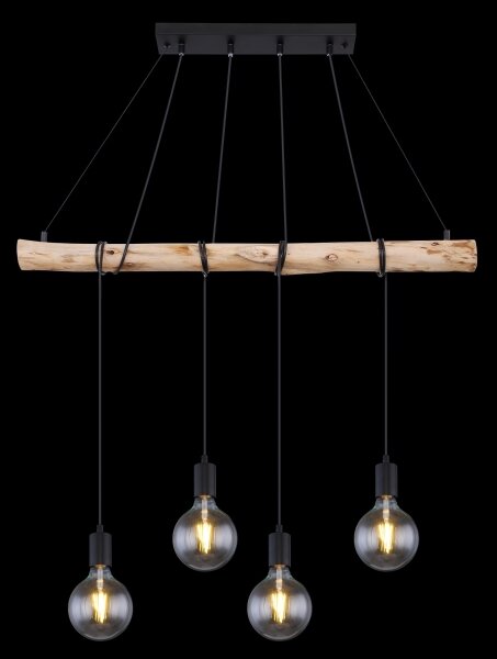 Globo 15439-4 - Luster na lanku AUSTON 4xE27/60W/230V