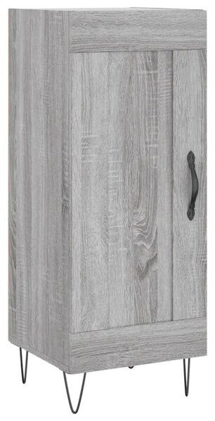 Komoda sivý dub sonoma 34,5x34x90 cm spracované drevo