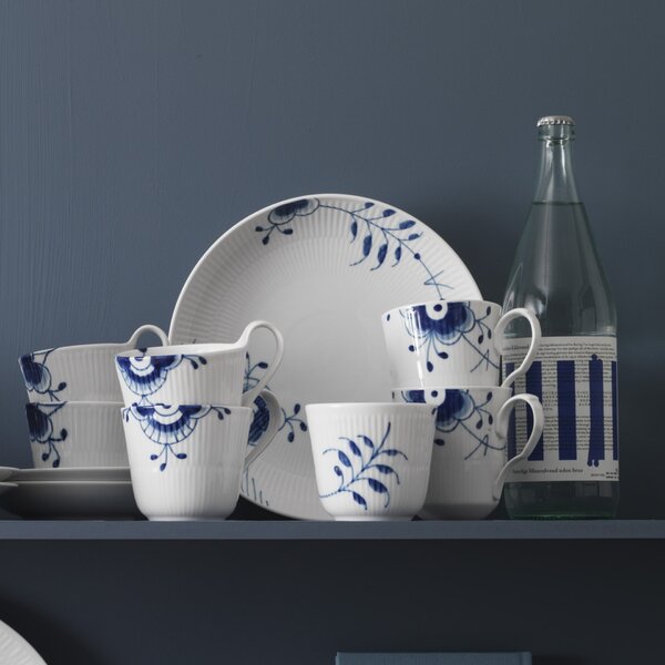 Porcelánový hrnček Blue Fluted Mega 330 ml