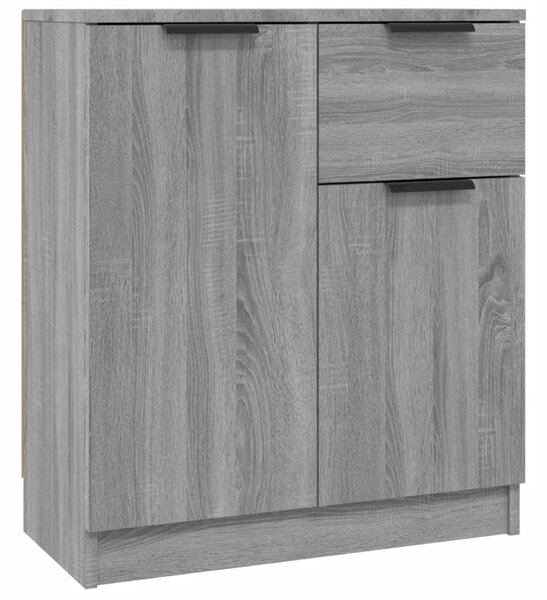 Komoda sivý dub sonoma 60x30x70 cm spracované drevo