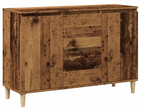 Komoda staré drevo 102x35x70 cm kompozitné drevo