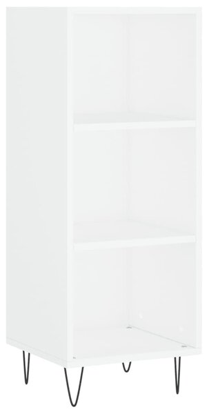 Komoda biela 34,5x32,5x90 cm kompozitné drevo