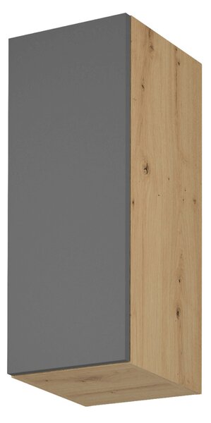 Horná kuchynská skrinka G30 Langari (dub artisan + sivá matná) (L). Vlastná spoľahlivá doprava až k Vám domov. 1016900