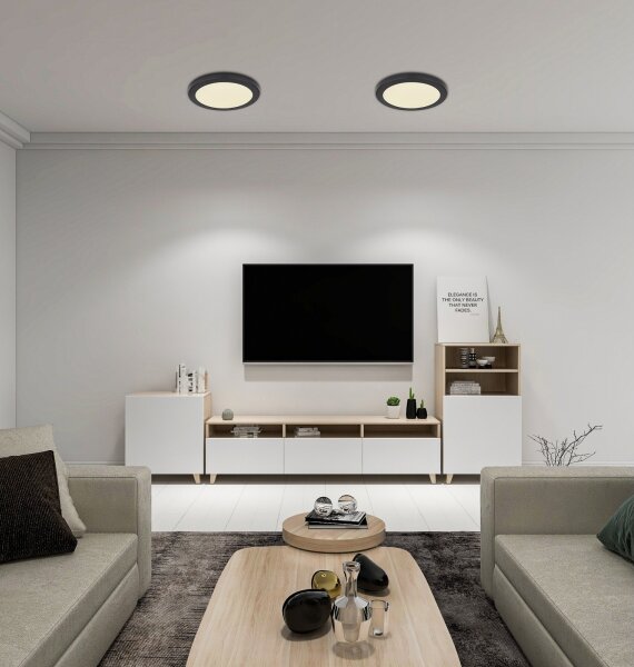 Globo 12379-24B - LED Stropné svietidlo LASSE LED/24W/230V