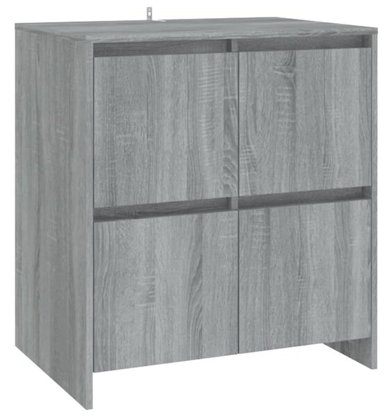 Komoda sivý dub sonoma 70x41x75 cm drevotrieska