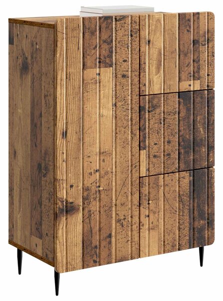 Servírovacia skriňa so zásuvkou Staré drevo 66 x 34,5 x 91,5 cm