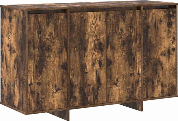Servírovacia skriňa Tmavý dub 120 x 41 x 75 cm Kompozitné drevo