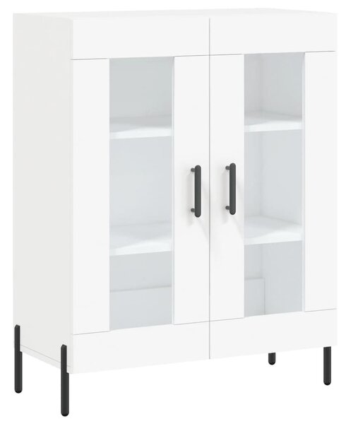 Komoda biela 69,5x34x90 cm kompozitné drevo