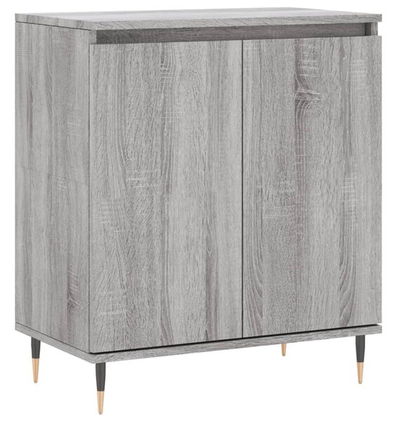 Komoda sivý dub sonoma 60x35x70 cm spracované drevo